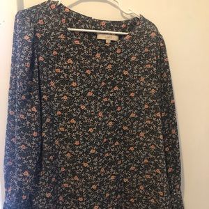 Loft floral blouse